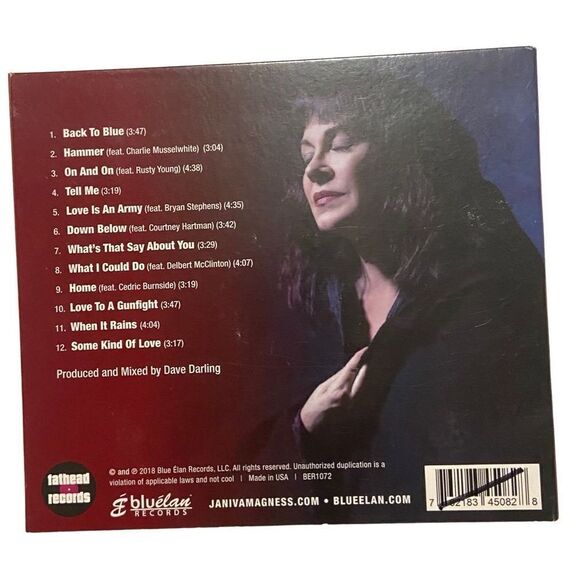 Love is an Army - Janiva Magness (CD, Bluelan Records 2018) Smokin Blues - Picture 2 of 5